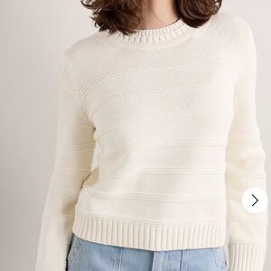 LA LIGNE striped cotton sweater